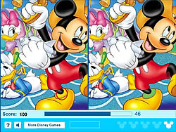 Mickey Mouse - Find 5 Difference