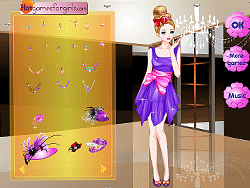 Fashion Purple Dress
