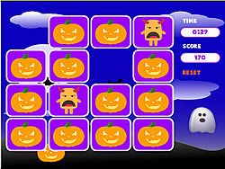 Spooky Creatures Memory Game