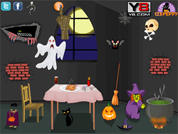 Halloween Party Room Decor