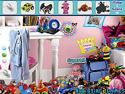 Modern Toys Room Hidden Object