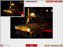 Paris Taxi Jigsaw