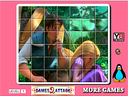 Princess Rapunzel Spin Puzzle