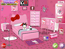 Hello Kitty Girl Bedroom