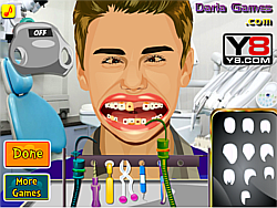 Justin Bieber at Dentist