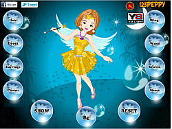 Peppy Fairy Girl Dress Up