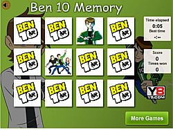Ben 10 Memory Game