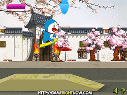 Doraemon Skateboading