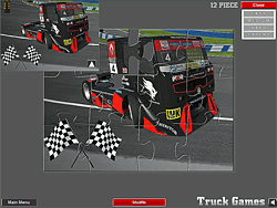 Racing Truck Jigsaw