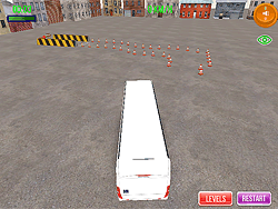Bus Parking License 3D WebGL