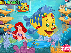 Ariel's Flounder Injured