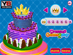 Delicious Crown Cake Decor