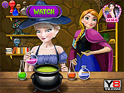 Elsa and Anna Power Potions