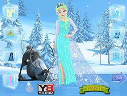 Elsa Magic Dress Up