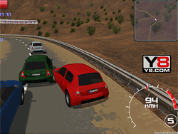 Racing Red 3D WebGL