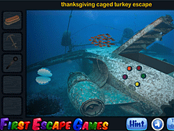 Under Water Airplane Escape