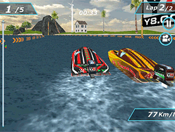 Speedboat Racing WebGL