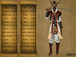 Male Warrior Costume Creator