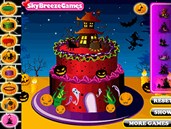 Spooky Cake Decorating