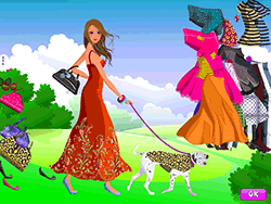 Strolling with Dog Dressup