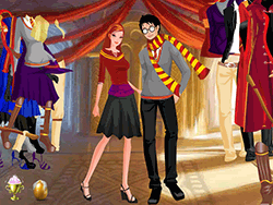 Wizard Couple Dressup