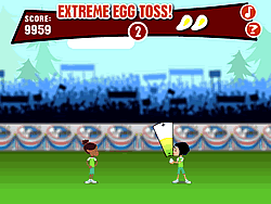 Extreme Egg Toss