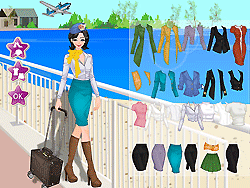 Flight Attendant Fashion Dressup