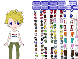 Chibi Digimon Dress Up