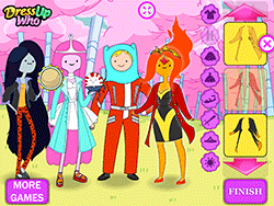Adventure Time Dress Up - Girls - GAMEPOST.COM