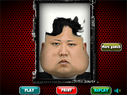 Kim Jong Un Funny Face - Fun/Crazy - GAMEPOST.COM