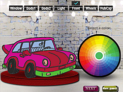 Coloring Cars - Skill - GAMEPOST.COM